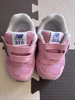 New Balance 313 ベビーシューズ ピンク 13