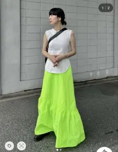 れな様専用★CITYSHOP WASHER TIERED SKIRT