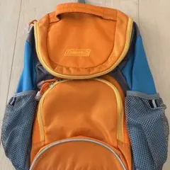 Coleman オレンジ青 リュック