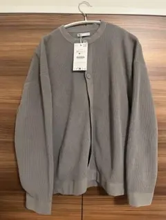 【新品】ZARA リブニットカーディガンのサムネイル