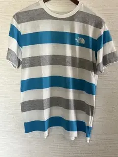 THE NORTH FACE ノースフェイス ボーダーTシャツ 半袖 M