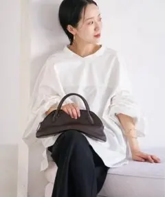 【新品タグ付き】 plage オックスボリュームブラウスのサムネイル
