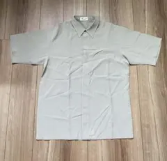 レトロ　半袖シャツ　Pioneer MEN'S ベージュ