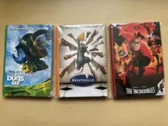 PIXARくじ & Happyくじ ポストカード3冊セット