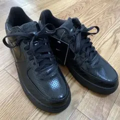 ナイキNIKE AIRFORCE1 LOW PREMIUM クロコダイル☆黒29