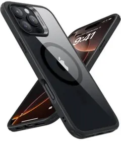 ESR iPhone 16 Pro Max ケース MagSafe ブラック