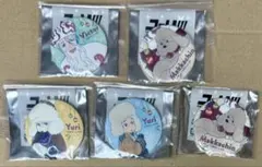 ユーリ!!! on ICE AGF2017 クリスマスver. 缶バ 5点セット