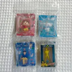 クレヨンしんちゃん ミニチュアパッケージコレクション2 4点 まとめ売り 新品