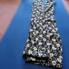 UNIQLO 花柄 ワイドパンツ XLサイズ