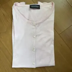 JOHN SMEDLEY 長袖 カーディガン ピンク Sのサムネイル
