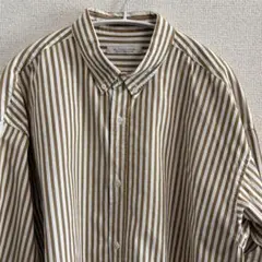 【JOURNAL STANDARD】長袖ストライプシャツ イエロー