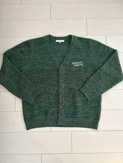 ［超美品］MAISON KITSUNE メゾンキツネ カーディガン　グリーン
