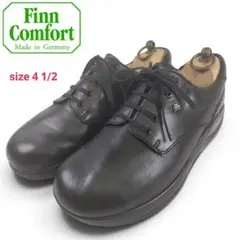 【Finn Comfort】フィンコンフォート レザーシューズ 黒 4 1/2のサムネイル