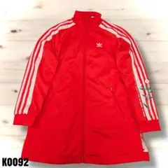 アディダス オリジナルス トラックジャケット 花柄 オレンジ M K0092