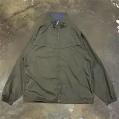 ◎90s adidas ジップアップ ポリエステルジャケット L オリーブ