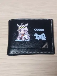 ウマ娘　オグリキャップ　レザー二つ折り財布　カード入れ
