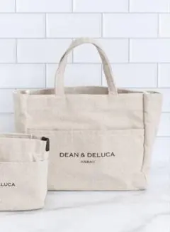 ハワイ限定】DEAN&DELUCA 10周年記念 リネンバケットトートバッグ