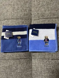 新品未使用★ポロラルフローレン ポロベア タオルハンカチ2枚セット