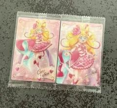 キュアアイドル プリキュア ウエハース カード 2枚セット