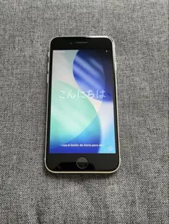 【ジャンク】iPhone SE (第3世代) 64GB ホワイト ロック解除済