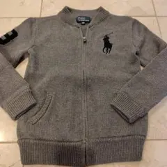 Polo by Ralph Lauren カーディガン 120　キッズ　グレー