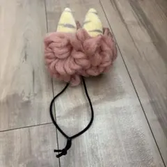 スリーコインズ　節分　赤鬼ウィッグ　キッズ　ヘビー