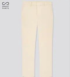 ユニクロ♡スマートアンクルパンツ♡オフホワイト　Lサイズ