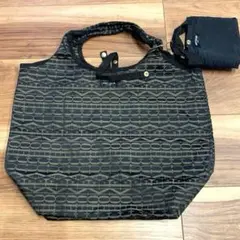 FAUCHON　フォション　エコバッグ　黒