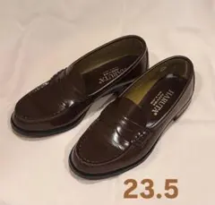 HARUTA ブラウン ローファー 23.5cm