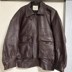 FREAK'S STORE ブラウンレザージャケット