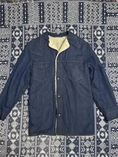 70s ストア系 デニムボアジャケット