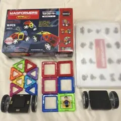 MAGFORMERS マグ・フォーマー 乗り物セット 16ピースのサムネイル