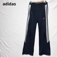 ★アディダス　パンツ　ジャージ　ウエストゴム　スポーツ　動きやすい　ライン