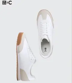 UNIQLO:C スウェードコンビネーション　スニーカー　ユニクロ23.5cmのサムネイル