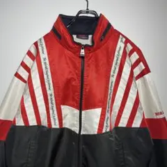 カンタベリー　ナイロンジャケット　サイズXL 切替　ジャンパー　フルジップ　古着