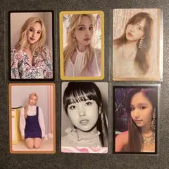 TWICE ミナ　トレカ 6枚セット