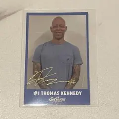 シーホース三河 チェキ風トレカ vol.2 チェキ 箔入りトーマスケネディ選手