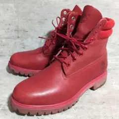【Timberland】A14LE☆6インチ プレミアム ブーツ☆赤色☆26cm