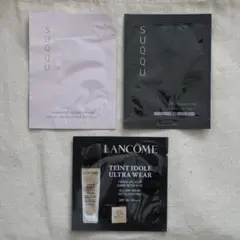《試供品》SUQQU、LANCOME　下地、ファンデーション