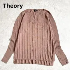 現行 セオリーTheory ELLYNALIA 長袖リブニットセーター ウールのサムネイル
