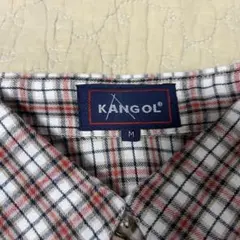 KANGOL レディース　長袖シャツ　サイズM チェック