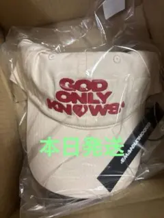 2026年最新】GOD ONLY KNOWS SIGNATURE LOGO 2TONE CAPの人気アイテム