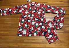 【未使用】Pajure 長袖パジャマ上下セット　メンズ　サンタ　クリスマス