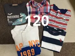 Tシャツ　まとめ売り　120 男の子　　5枚