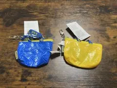 IKEA キーホルダー ミニバッグ 2個セット