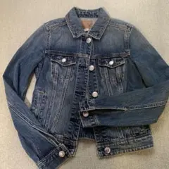 American Eagle ダークブルー デニムジャケット XXS
