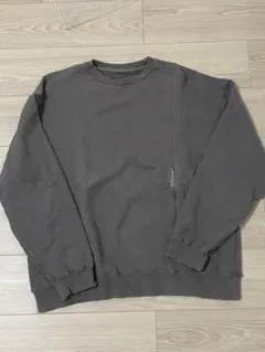 crépuscule グレー クルーネック トレーナー サイズ1