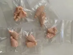 ピュアニーモ　フレクションS 肌色 手パーツ 5個セット