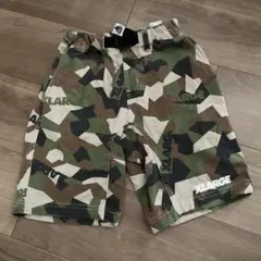 XLARGE 迷彩 ハーフパンツ　140