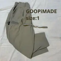 GOOPiMADE ワイドパンツ size:1
